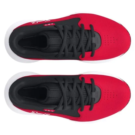Zapatilla Niño Basketball Lockdown 7 Red Under Armour - Imagen 4