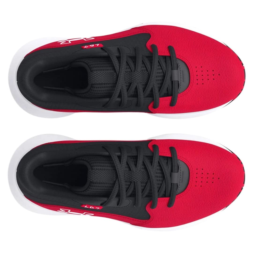 Zapatilla Niño Basketball Lockdown 7 Red Under Armour - Imagen 4
