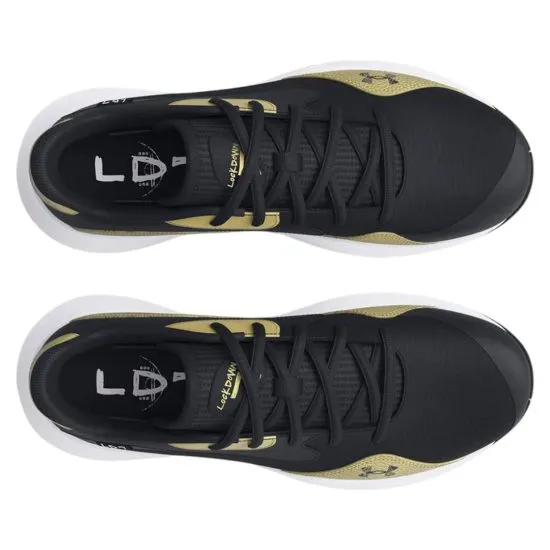 Zapatilla Basketball Lockdown 7 Black-Gold Under Armour - Imagen 4
