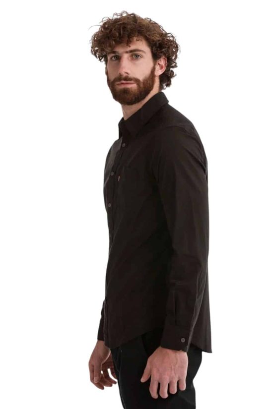 CAMISA HOMBRE CLASSIC 1PKT NEGRO LEVIS - Imagen 2