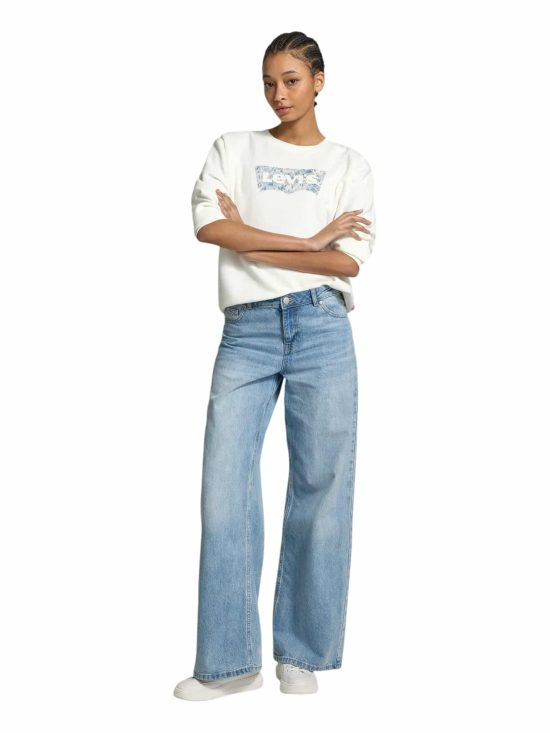 POLERON MUJER EVERYDAY PHELIA FLORAL LEVIS - Imagen 5