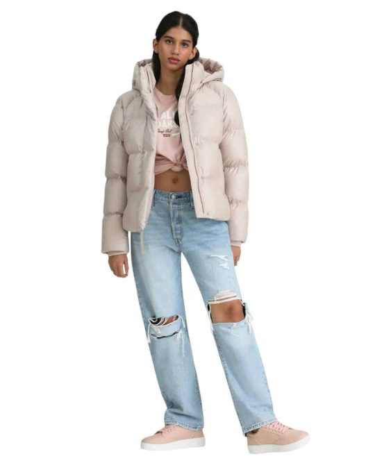 Parka Mujer Town Levi’s Beige - Imagen 4