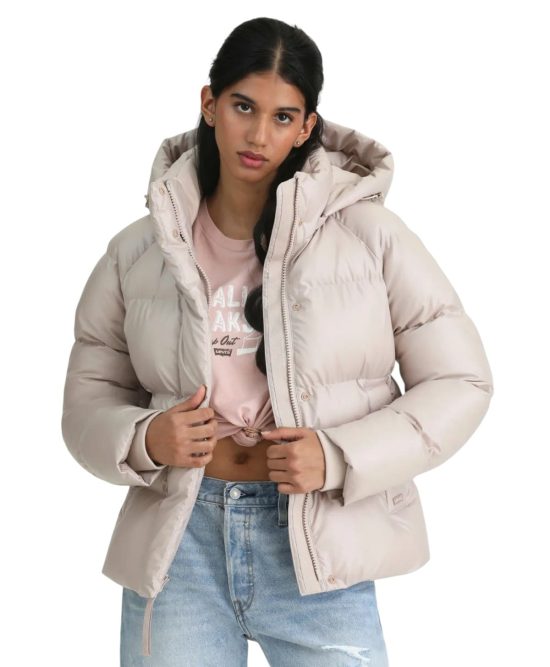 Parka Mujer Town Levi’s Beige - Imagen 5