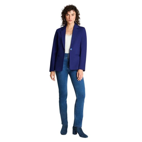 Blazer Punto Roma Azul Lorenzo Di Ponnti - Imagen 4