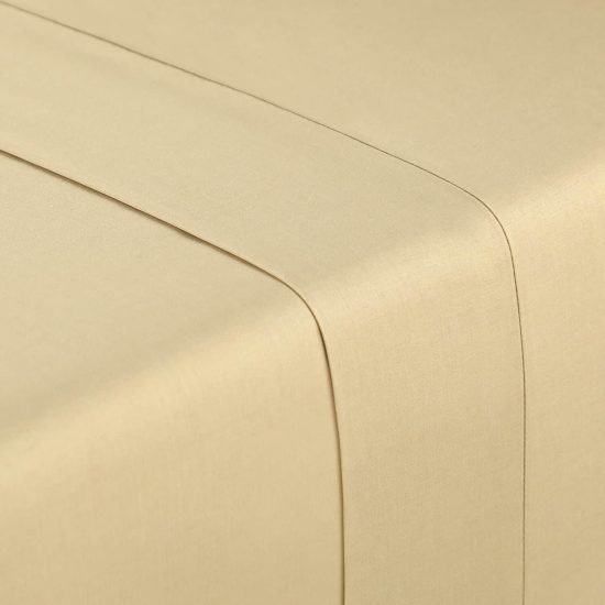 Set Sábanas King 180 Hilos Lisa Taupe Cic - Imagen 3