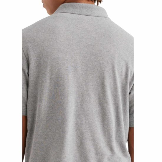 Polera Hombre Polo Rib Collar Regular Fit Gris Dockers - Imagen 4