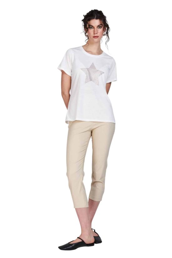 Polera Estrella Valentina Ecru Eclipse - Imagen 3