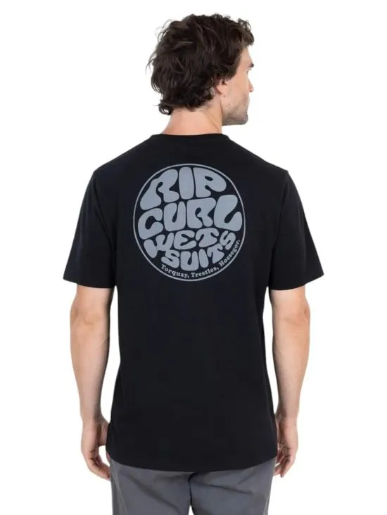 POLERA HOMBRE MC LISA WHITE RIP CURL - Imagen 2