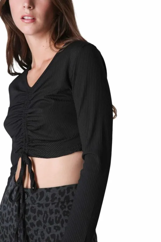 Polera Amelie Negro Atrevida - Imagen 3