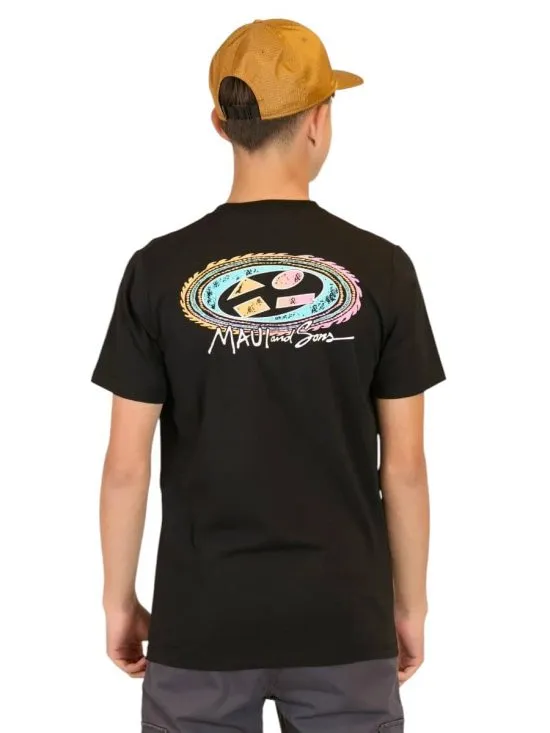 Polera Niño MC 5P436-MI Liso Black Maui - Imagen 2