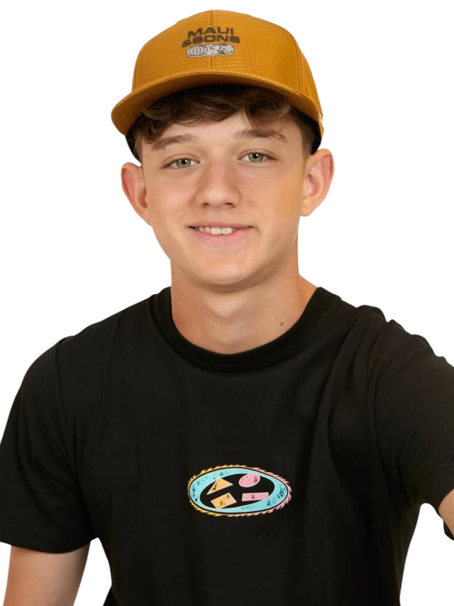 Polera Niño MC 5P436-MI Liso Black Maui - Imagen 3
