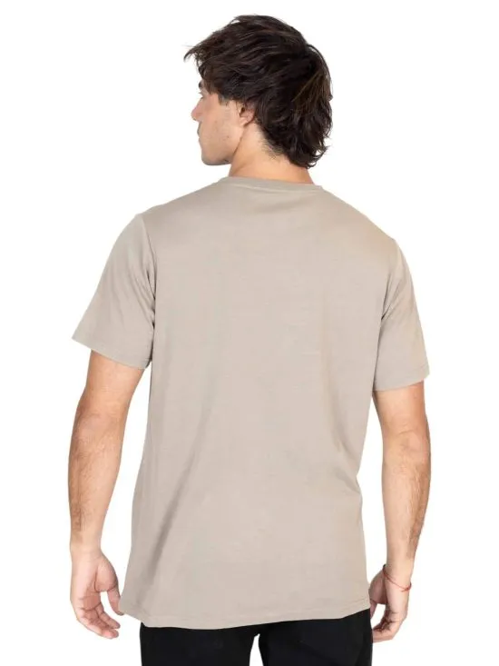 Polera Hombre MC 5P428-MI Liso Olive Maui - Imagen 2