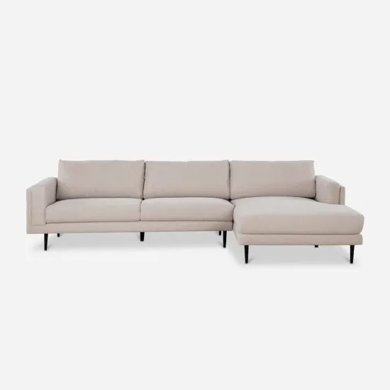 Sofá Seccional Derecho Beige María Repreve Cic - Imagen 2