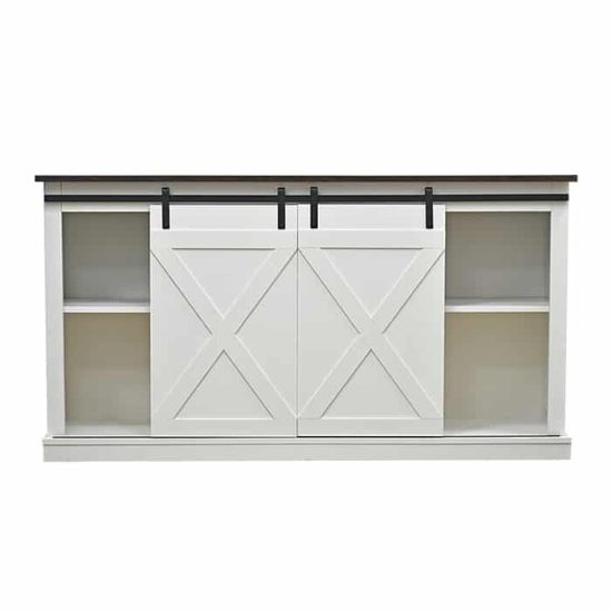 Rack Para Tv 55″ Caburga White MSA - Imagen 2