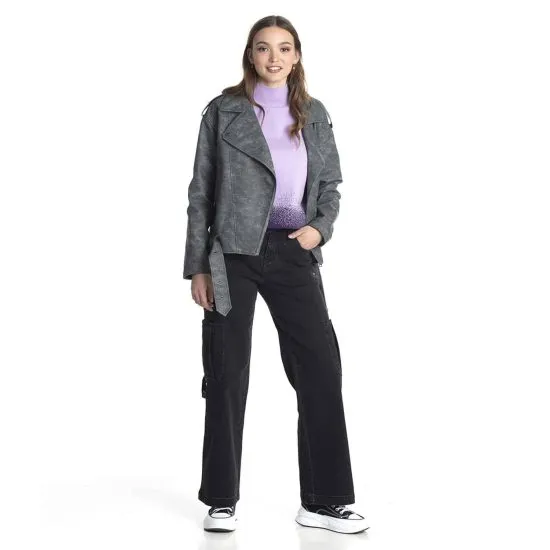 CHALECO MUJER TEJIDO LOOSE LUREX DEG 590 IL GIOCO - Imagen 4