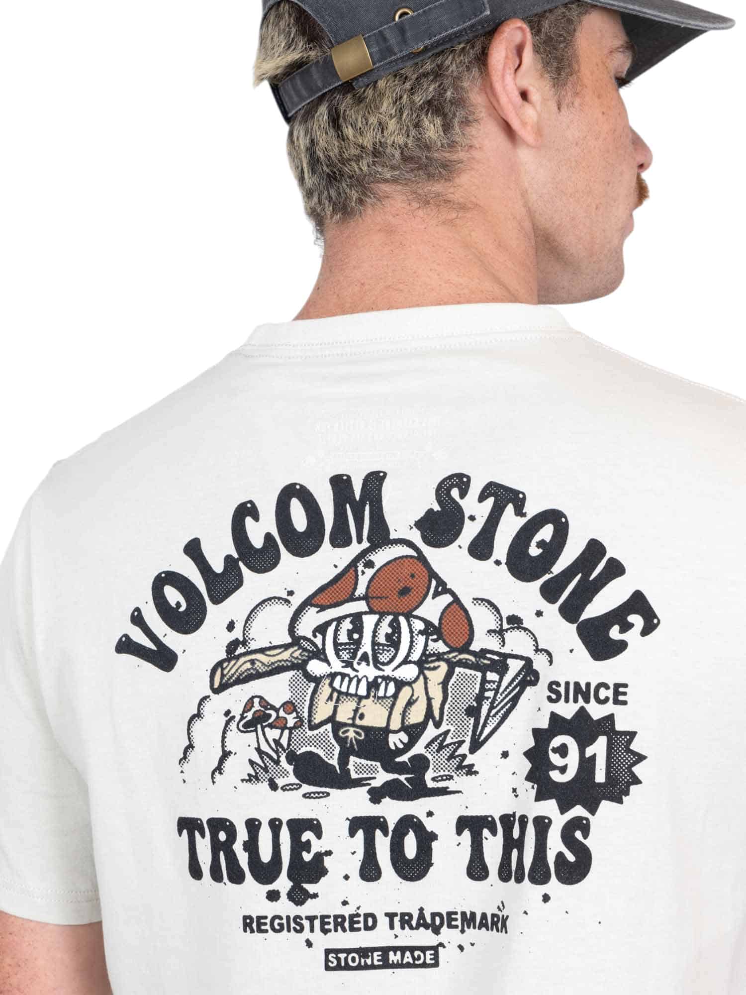 POLERA MC 7P148-MI LISO BEIGE VOLCOM - Imagen 3