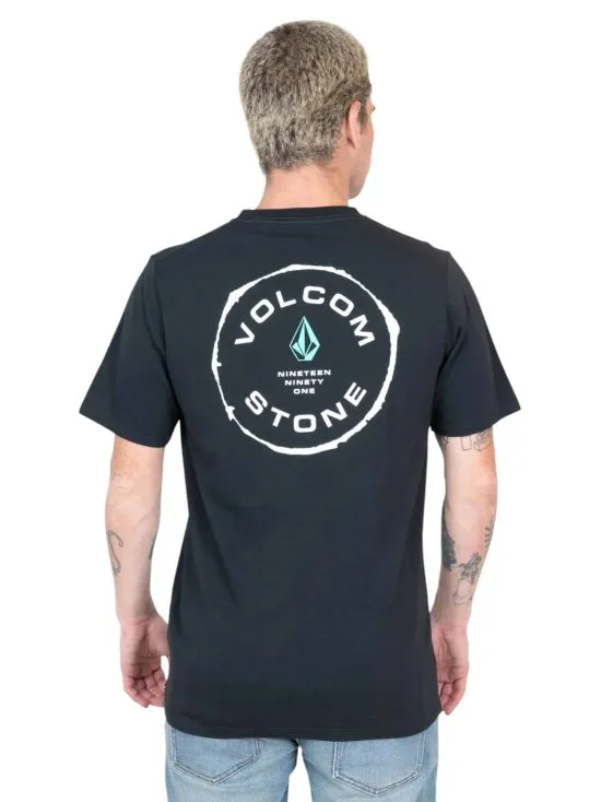 POLERA MC 7P155-MI LISO D. GREY VOLCOM - Imagen 2