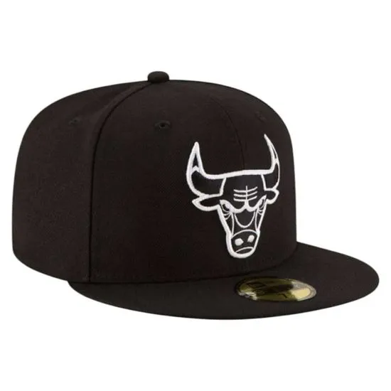 Gorro 59Fifty Chicago Bulls NBA Clásicos Black