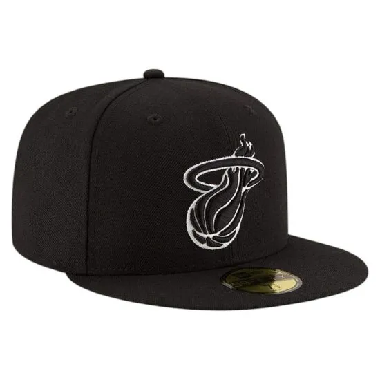 Gorro New Era 59Fifty Miami Heat Clásicos Black