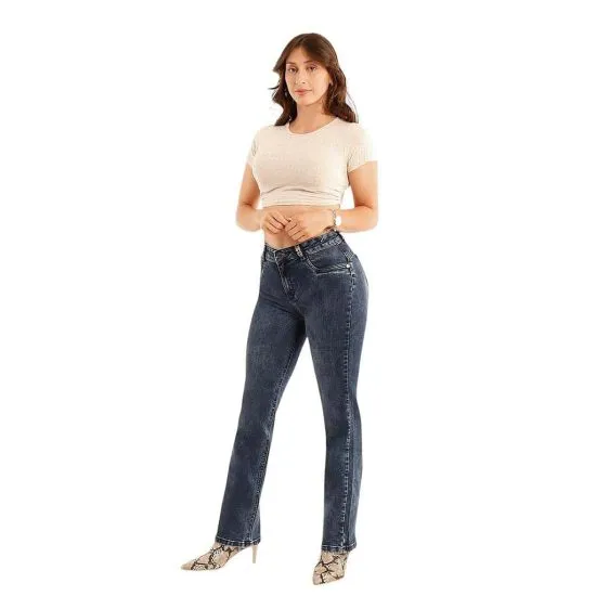 JEANS RECTO DIVINE CLARA BLUE