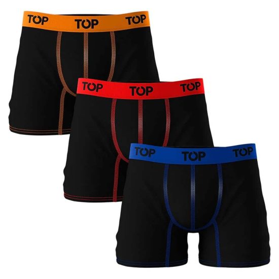 3 PACK BOXER MEDIO MICROFIBRA HOMBRE 209MP3C11 TOP