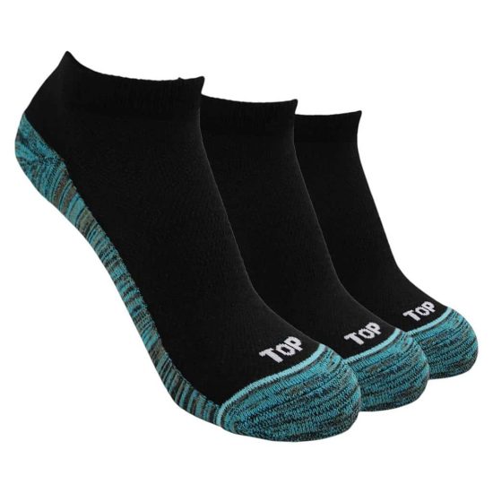 Calcetín Mujer Deportivo Tobillero Fibra de Cobre Pack 3 C1