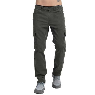 Pantalon Hombre Cargo tiro alto verde musgo Ellus