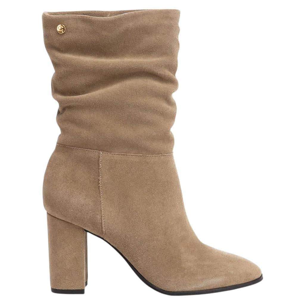 BOTIN MUJER CASSIDY GAMUZON TAUPE GACEL
