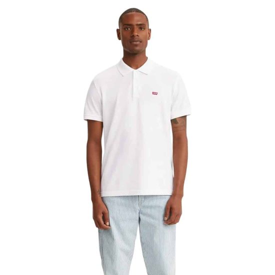 Polera Hombre Levi's Hm Polo Blanca