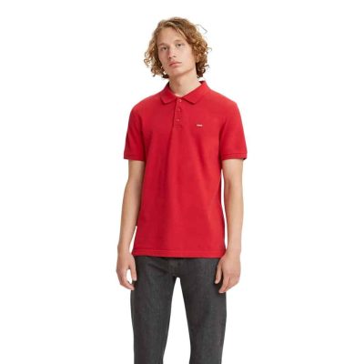 Polera Polo Hombre Hm Crimson Levis