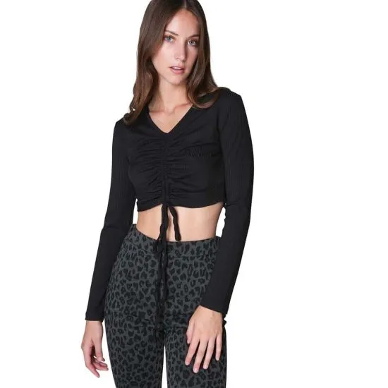 Polera Amelie Negro Atrevida