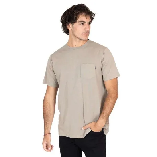 Polera Hombre MC 5P428-MI Liso Olive Maui