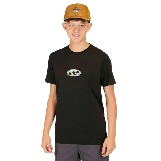 Polera Niño MC 5P436-MI Liso Black Maui