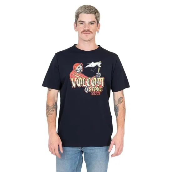 POLERA MC 7P149-MI LISO BLACK VOLCOM