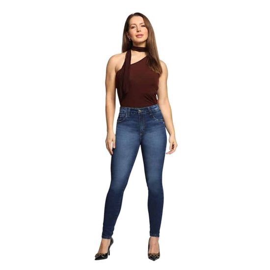 JEANS 3880 CINTURA SKINNY MOHICANO