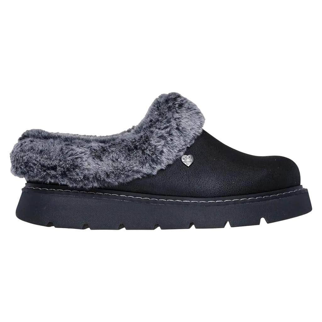 PANTUFLA KEEPSAKES LITE COZY BLEND NEGRO SKECHERS