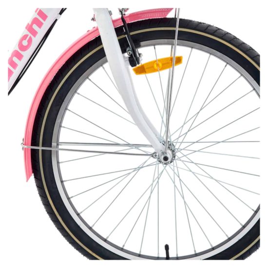 BICICLETA STREET ARO 24 LADY BLANCO BIANCHI - Imagen 4