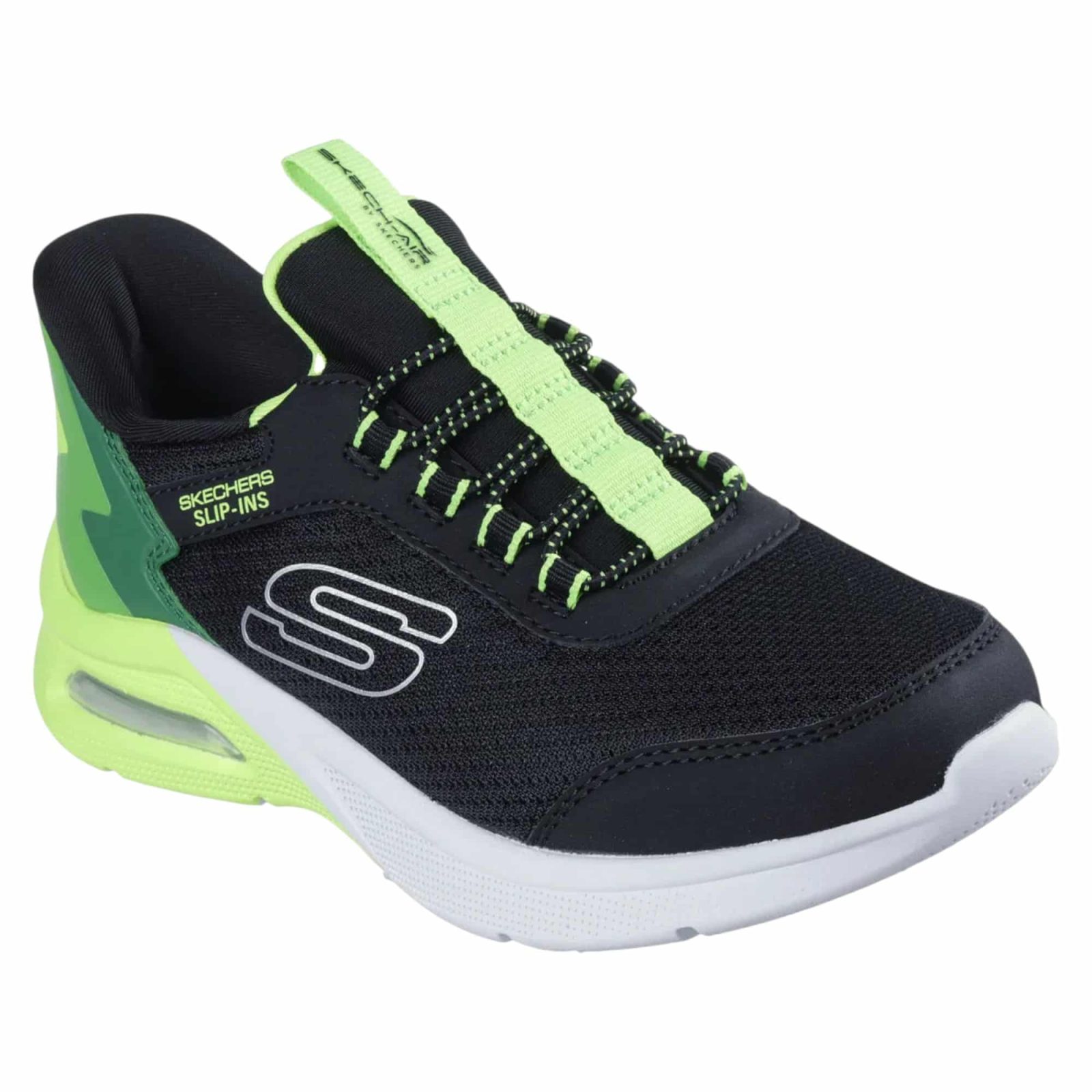 ZAPATILLA NIÑO MICROSPEC MAX BRISH STRIPE SKECHERS - Imagen 2