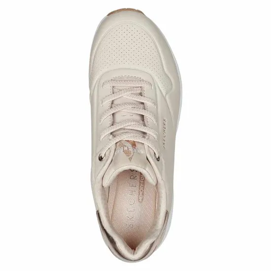 ZAPATILLA MUJER UNO SHIMMER AWAY ROSADO SKECHERS - Imagen 5