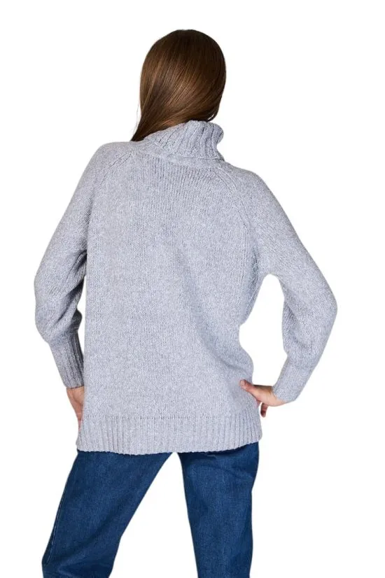 SWEATER PAZ GRIS MELANGE ECLIPSE - Imagen 2