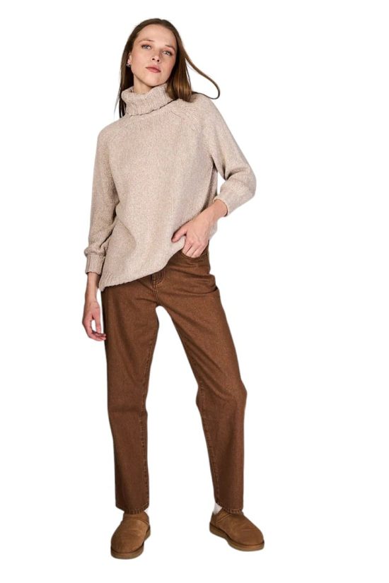 SWEATER PAZ BEIGE ECLIPSE - Imagen 3