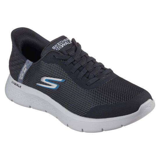 ZAPATILLA HOMBRE GO WALK FLEX HANDS UP NEGRO SKECHERS - Imagen 2