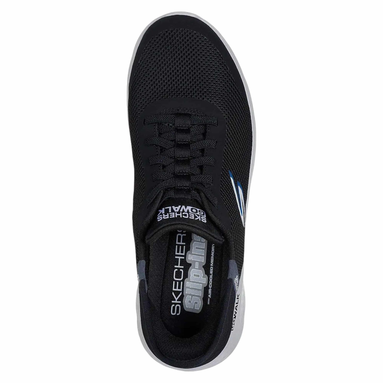 ZAPATILLA HOMBRE GO WALK FLEX HANDS UP NEGRO SKECHERS - Imagen 4