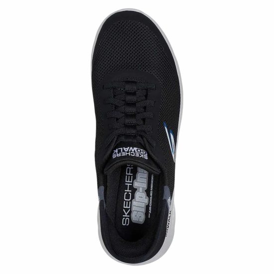 ZAPATILLA HOMBRE GO WALK FLEX HANDS UP NEGRO SKECHERS - Imagen 4