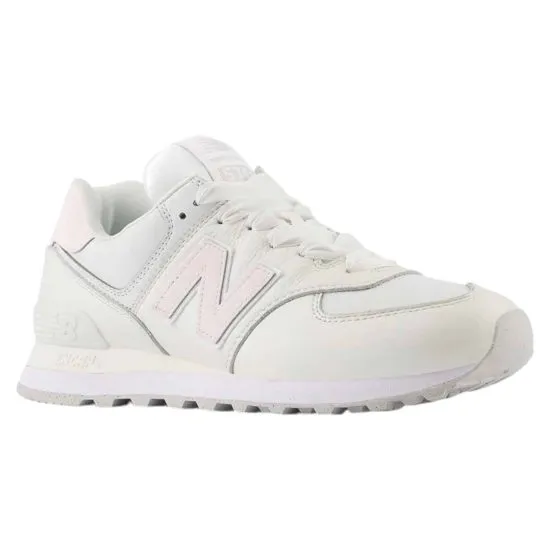 Zapatilla Mujer New Balance 574 Blanco - Rosado - Imagen 4