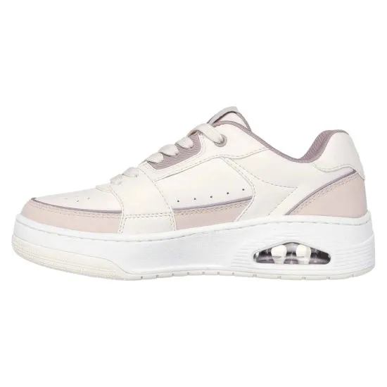 ZAPATILLA UNO COURT COURTED STYLE SKECHERS ROSADO - Imagen 3