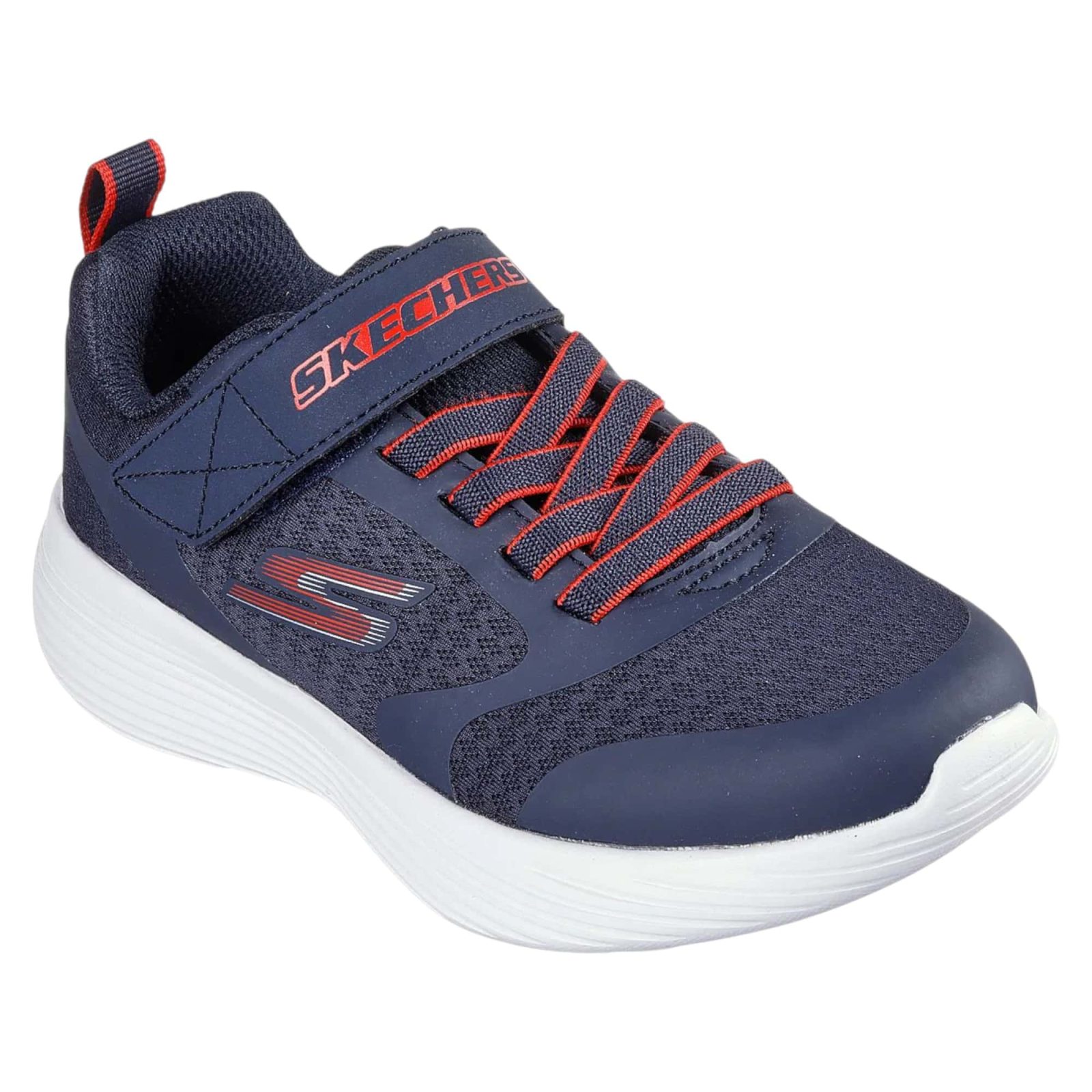 ZAPATILLA NIÑO GO RUN 400 V2 GOLTRAN AZUL SKECHERS - Imagen 2