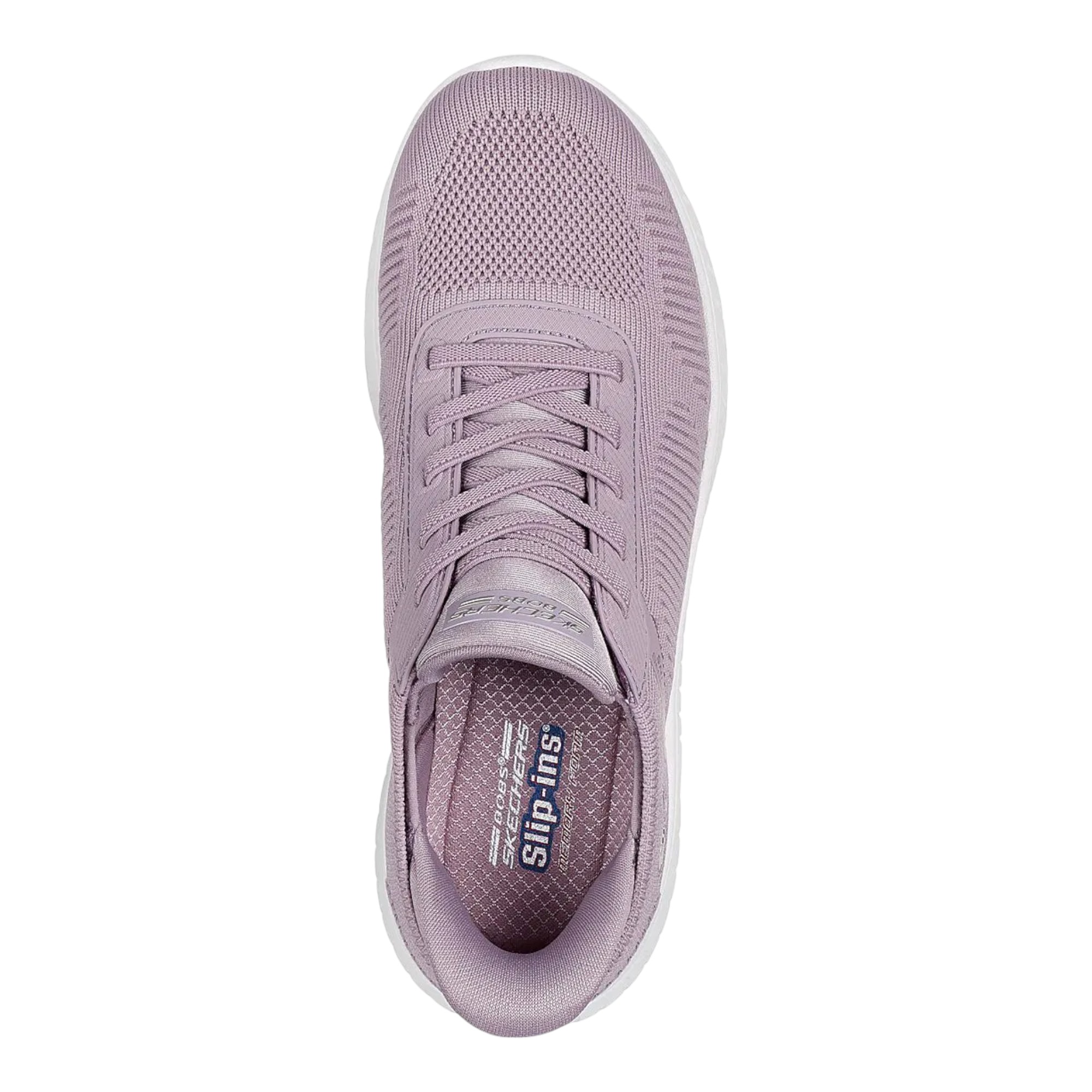 ZAPATILLA MUJER BOBS SQUAD CHAOS CURRENT MU ROSADO SKECHERS - Imagen 4