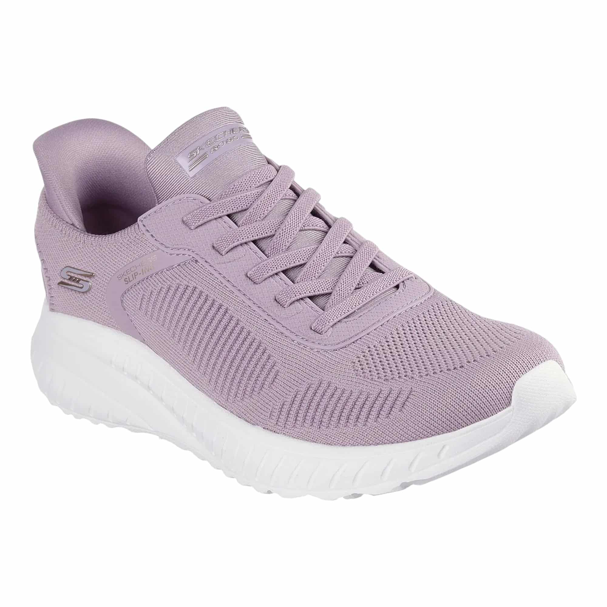 ZAPATILLA MUJER BOBS SQUAD CHAOS CURRENT MU ROSADO SKECHERS - Imagen 5