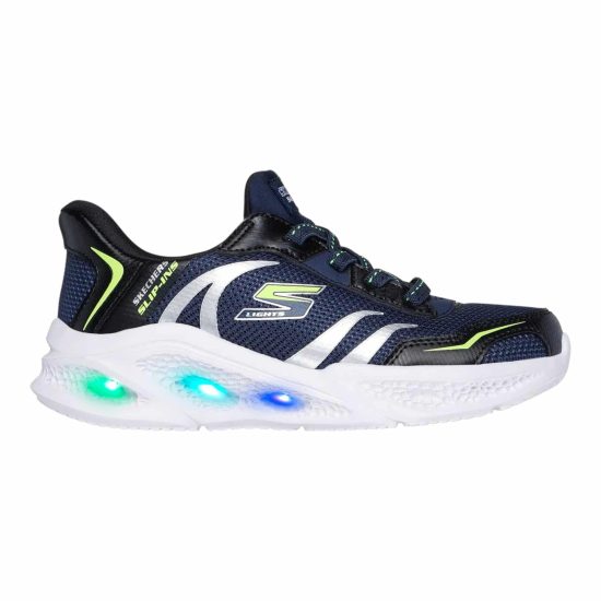 ZAPATILLA NIÑO SLIP-INS METEOR LIGHTS BRISK BEAMS SKECHERS - Imagen 2